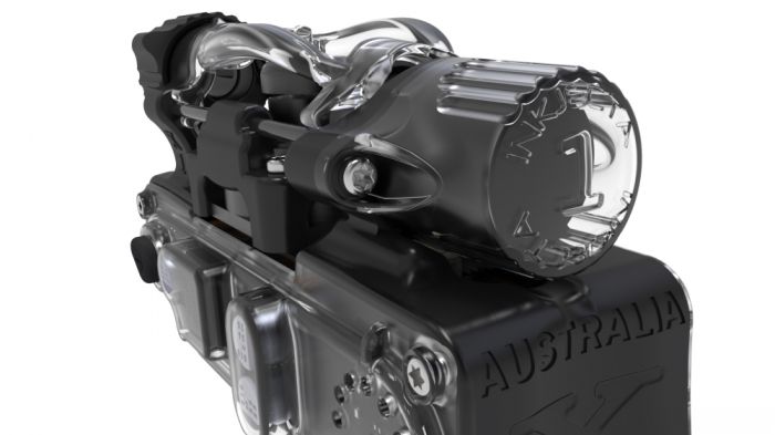 InkJecta Flite X1 Wireless Tattoo Machine — Glass - Ultimate Tattoo Supply