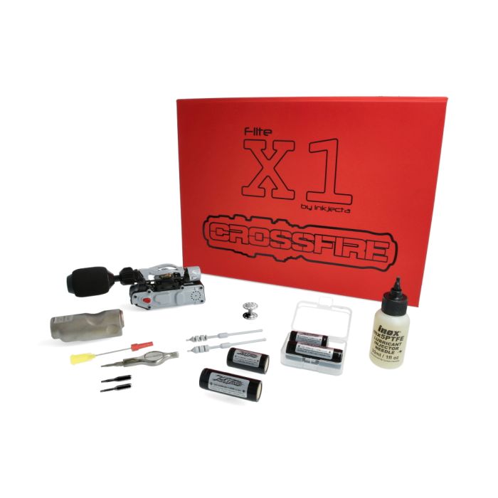 InkJecta Flite X1 Wireless Tattoo Machine — Crossfire Edition ...