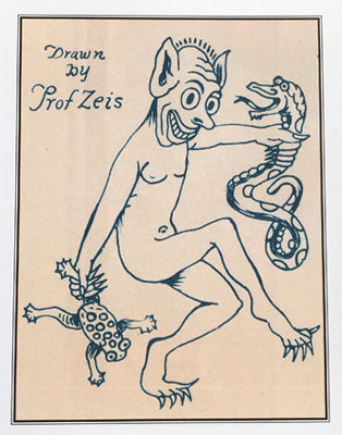 Drawn by Prof Zeis — Softcover Book - Ultimate Tattoo Supply