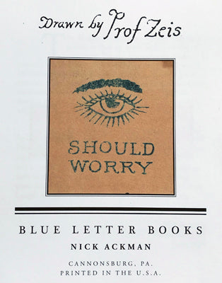 Drawn by Prof Zeis — Softcover Book - Ultimate Tattoo Supply